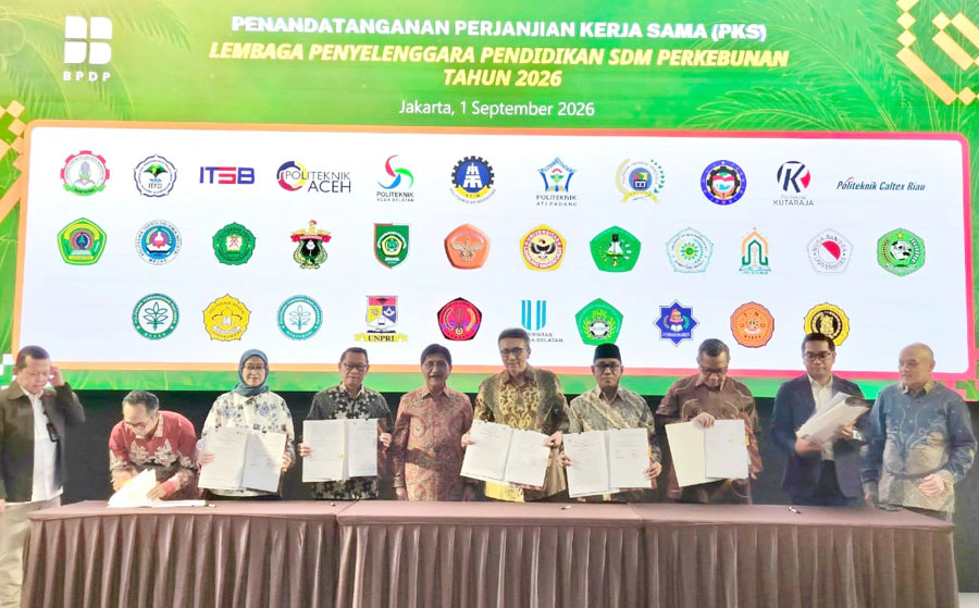 UPP Perkuat Komitmen Pengembangan SDM Perkebunan, Hadiri Penandatanganan PKS Tahap II Bersama BPDP